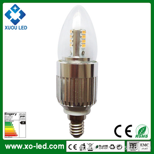 6W E14/E27/B15/B22 5630 LED Candle Light